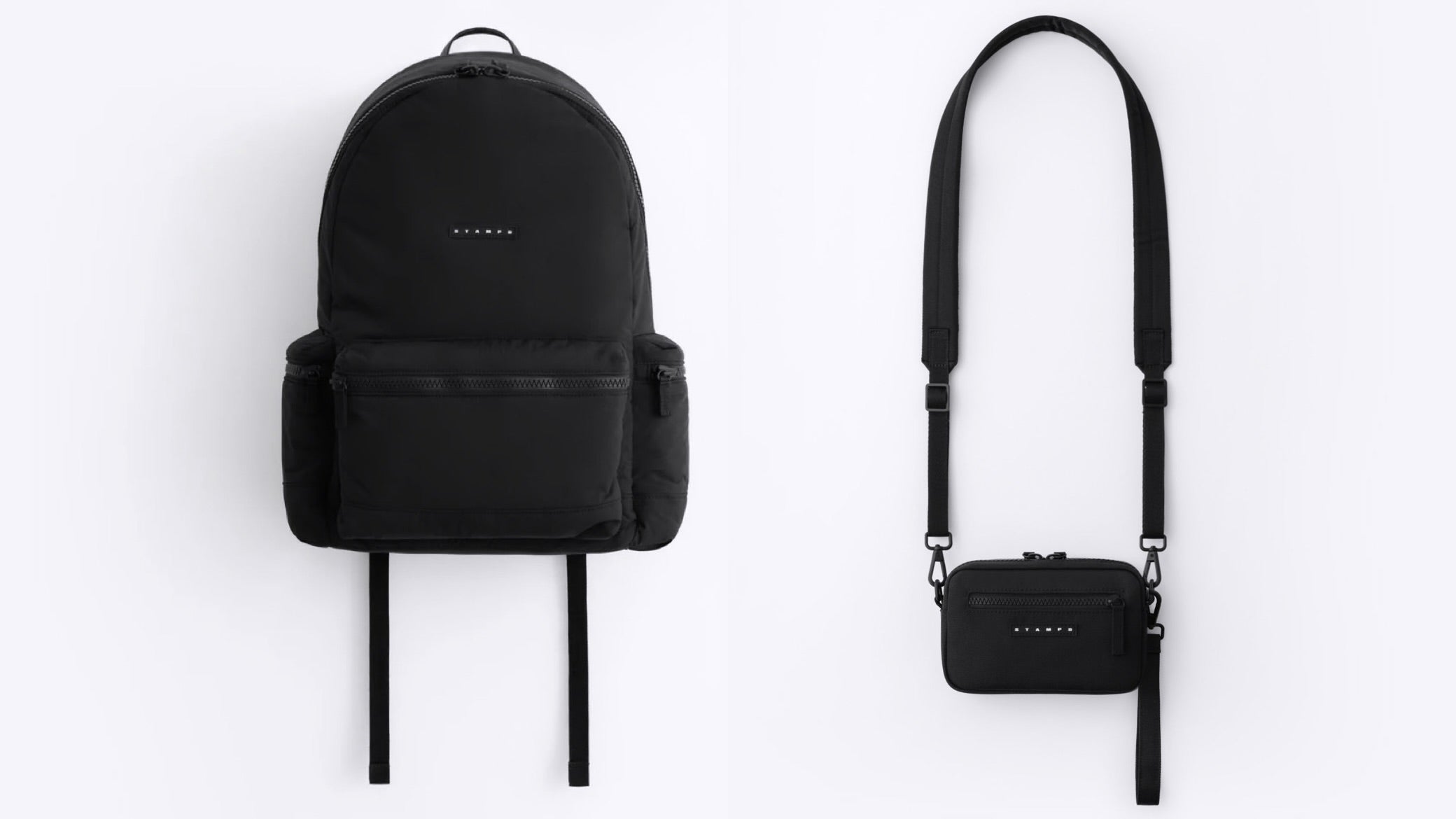 STAMPD レザー バックパック ブラック NEWS】STAMPD ACC BAG'S
